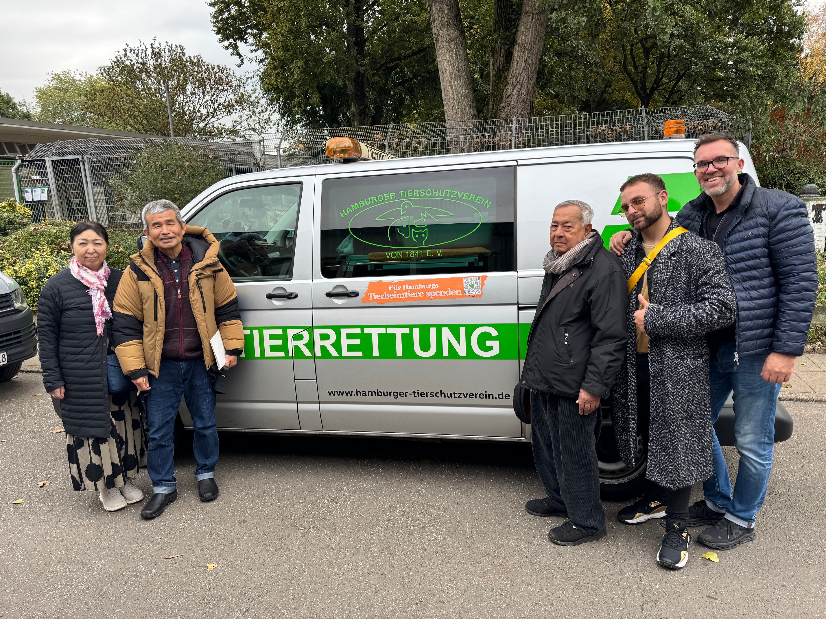 Internationale Tierärzte zu Gast in unserem Tierheim